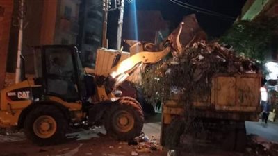 حملات للنظافة والتجميل بسنورس وطريق القاهرة الفيوم الصحراوي