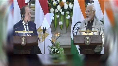 السيسي: الشركات الهندية ترغب في الاستثمار بقناة السويس (فيديو)