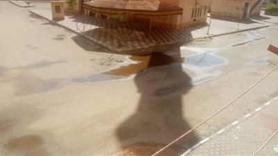 هطول أمطار متوسطة على بلقاس وجمصة