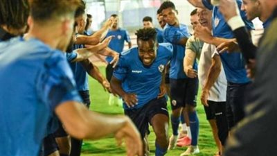 إبراهيما نداي يخطف الأنظار في تدريبات الزمالك