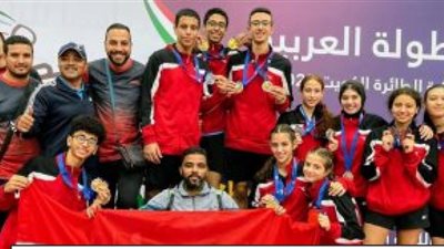 مصر تحصد 12 ميدالية في البطولة العربية لناشئي الريشة الطائرة بالكويت