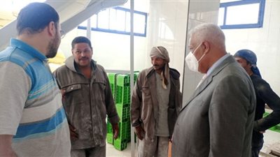 جولات ميدانية لمواقع عمل بالمنطقة الصناعية بأسيوط