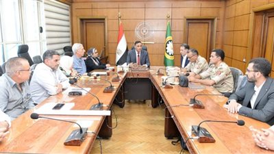 محافظة الدقهلية تتابع إنتهاء الأعمال الجارية بانتهاء مبادرة حياة كريمة بقرى شربين