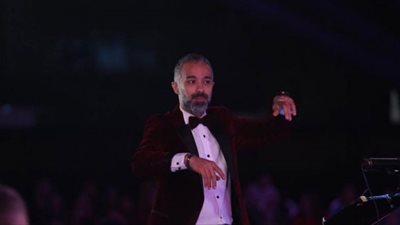 السنباطي والموجي وبليغ وموسيقار الأجيال في حفل القومية بالجمهورية