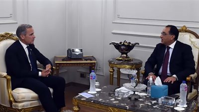 رئيس الوزراء يلتقي المبعوث الخاص للأمم المتحدة المعني بشئون العمل والتمويل المناخي