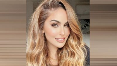 مي سليم تجذب الأنظار بالأحمر الصارخ