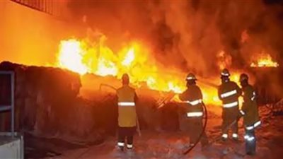 إصابة 6 أشخاص وقتيل بحريق محرم بك