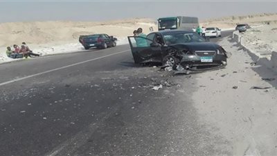 إصابة شخصين في انقلاب سيارة بالقليوبية