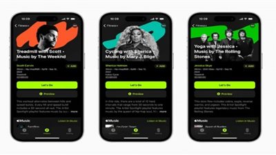 توفر Apple Fitness + على iPhone قريبًا في 21 دولة