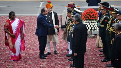 بيان مُشترك بمناسبة زيارة الرئيس السيسى للهند