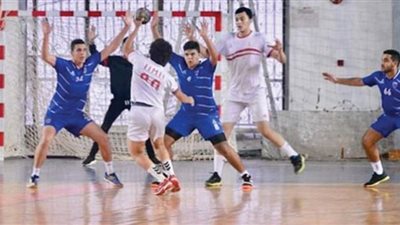 مرتبط يد الزمالك يكتسح الشمس بالدوري