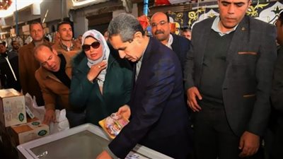 محافظ الغربية يفتتح ثلاثة معارض أهلًا رمضان