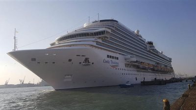 ميناء بورسعيد السياحى يستقبل سفينة الأحلام 