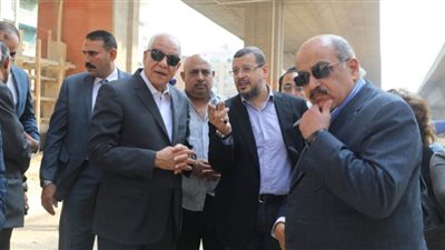 محافظ الجيزة يتابع الأعمال النهائية لتغطية ترعة المريوطية
