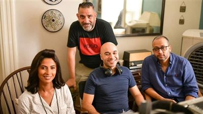 كواليس تصوير فيلم جروب الماميز (صور)