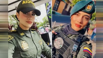 شرطية متابعيها على مواقع التواصل يتمنون القبض عليهم بسبب جمالها