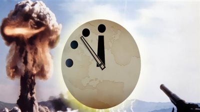 دقيقة ونصف على نهاية العالم في ساعة يوم القيامة (فيديو)