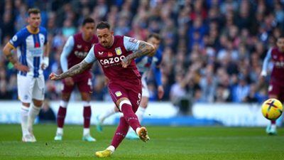 التعادل يسيطر على الشوط الأول من مباراة أستون فيلا ووبرايتون