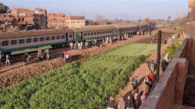 طفل يوقف قطار منوف والسائق يعيد بلف الهواء وينقذ الركاب