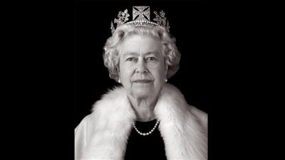 سماء بريطانيا تمطر حزنًا على رحيل الملكة إليزابيث