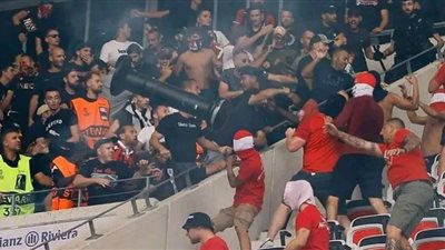 شاهد.. أحداث شغب بين جماهير نيس وكولن وتقارير تُشير لوقوع ضحايا