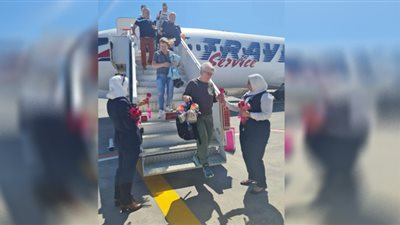 8 رحلات أوروبيه تصل مطار مرسى علم الدولى اليوم والتشيك الأعلى وصولا