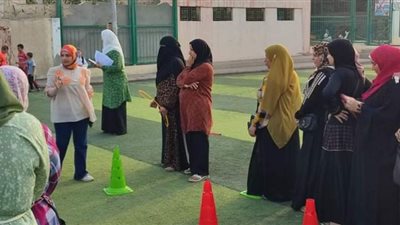 جلسات رياضية لأنشطة نادى السكان بالشرقية