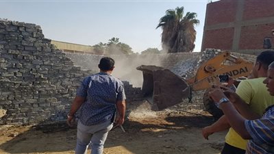 الجيزة تسترد 385 فدان أملاك دوله متعدى عليهم بالواحات البحرية