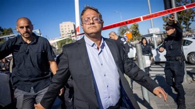 إيتمار بن غفير المتطرف يهرب من موقع عملية القدس كالفأر المذعور.. شاهد