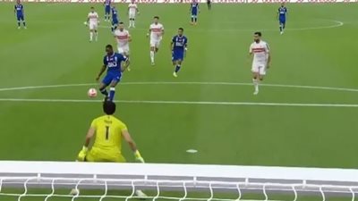 30 دقيقة.. الهلال متقدمًا على الزمالك بهدف نظيف