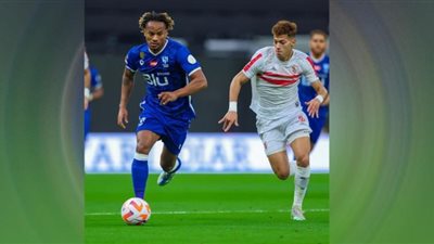 انطلاق صافرة الشوط الثاني من مباراة الزمالك والهلال على كأس لوسيل