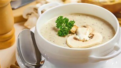 طريقة عمل شوربة المشروم بالكريمة