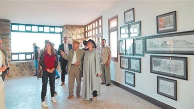 افتتاح معرض منتجات القائمة الخضراء لحملة إيكو إيجيبت فى طريق السلام بشرم الشيخ