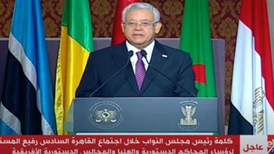 رئيس النواب: مصر تعتز بانتمائها الأصيل لقارة أفريقيا (شاهد)