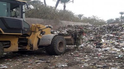 القصاصين الجديدة تواصل أعمال النظافة والإنارة العامة