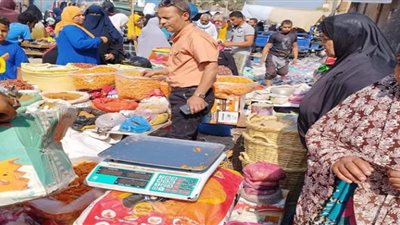 تحرير 133 محضر لمخالفات بالأسواق و المخابز والمستودعات في بنى سويف