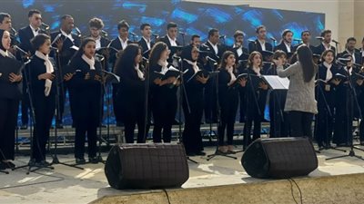 إشادة بأداء كورال جامعة حلوان في أسبوع إعداد قادة الجامعات