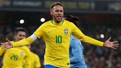 نيمار يقود السامبا أمام غانا وتونس استعداداً لكأس العالم