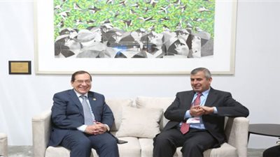 وزير البترول يبحث مع نظيره الأردني تكثيف أنشطة البحث عن الغاز الطبيعي