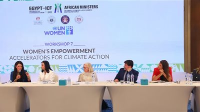 المشاط: المرأة المصرية تشارك بفاعلية في مشروعات التكيف مع التغيرات المناخية