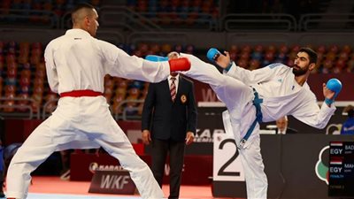 طه طارق ونورسين علي يتأهلان لنهائي الدوري العالمي للكاراتيه