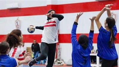 سيدات الزمالك يهزمن الطيران في دوري اليد