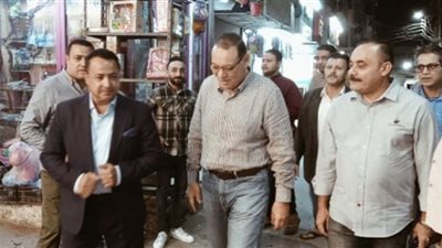 محافظ الشرقية يتفقد مدينة بلبيس