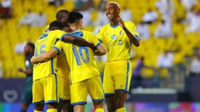 النصر يفوز على ضمك بالدوري السعودي