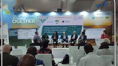 محافظ جنوب سيناء يشارك في الجلسة النقاشية حول تأثير التغيرات المناخية علي البحار