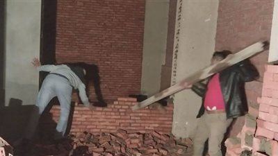 المنطقة الجنوبية لمحافظة القاهرة تتصدى لحالات البناء المخالف بنطاق أحيائها