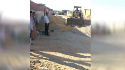 إزالة 43 حالة تعد علي الأراضي بالشرقية