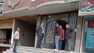 حملات لوقف أعمال البناء المخالف ولرفع إشغالات المحلَّات بالمعصرة