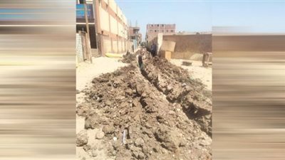 بدء تنفيذ الشبكات الأرضية لتوصيل الغاز الطبيعي بقرية بهبشين