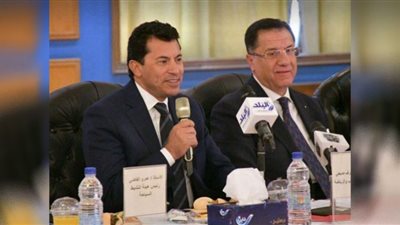 وزير الرياضة يشهد مؤتمر المهرجان المصري الإماراتي لرياضة الهجن